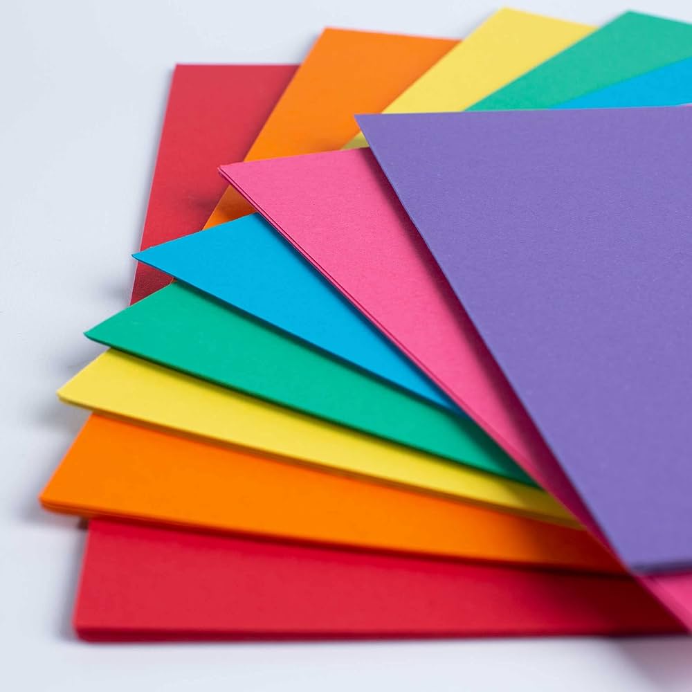 Colored Cardstock Boxes