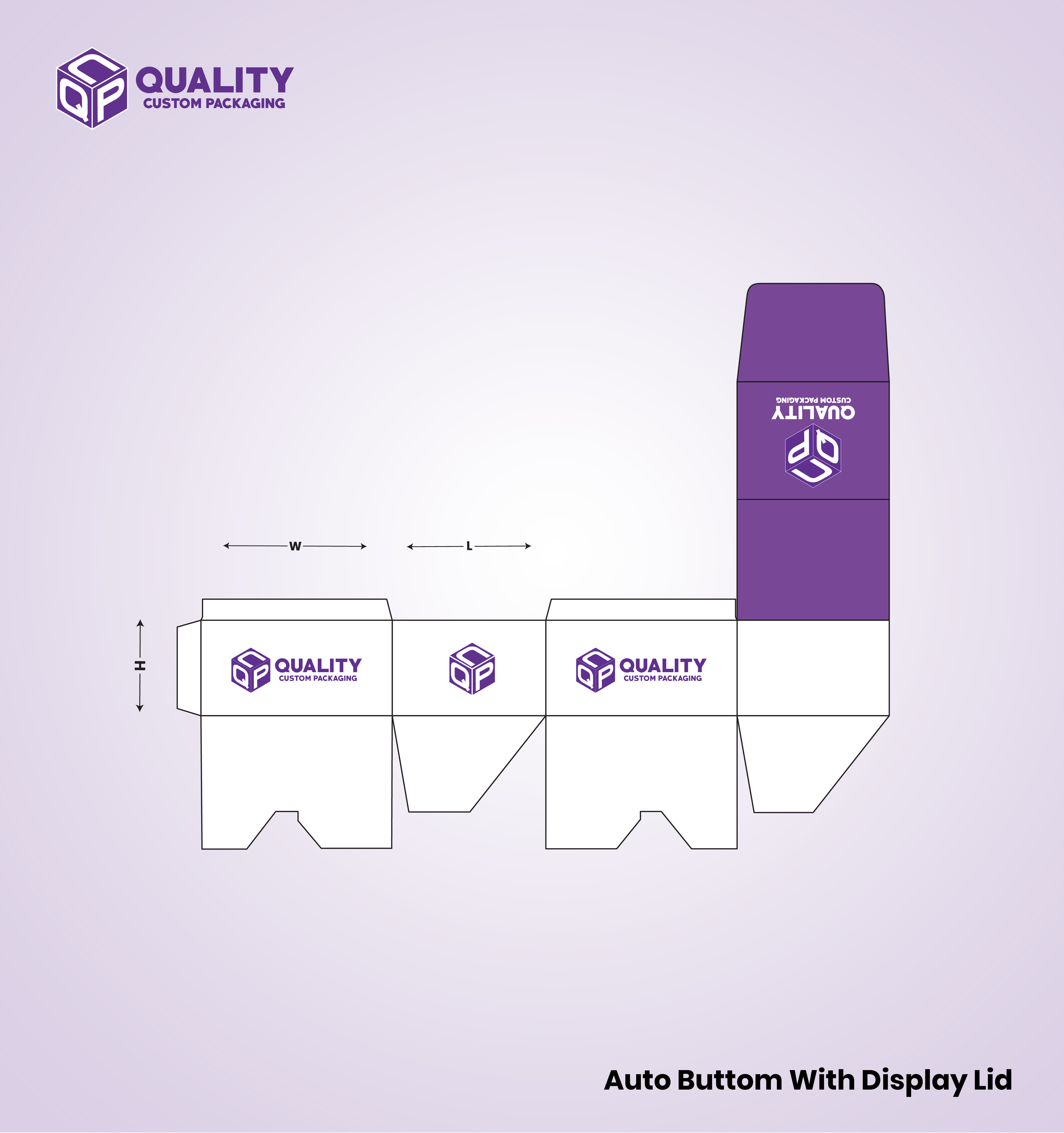 1-2-3 Bottom Display Lid
