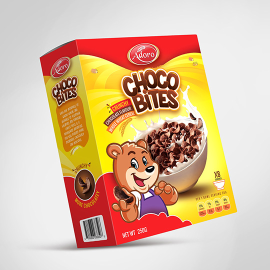 Custom Printed Cereal Boxes