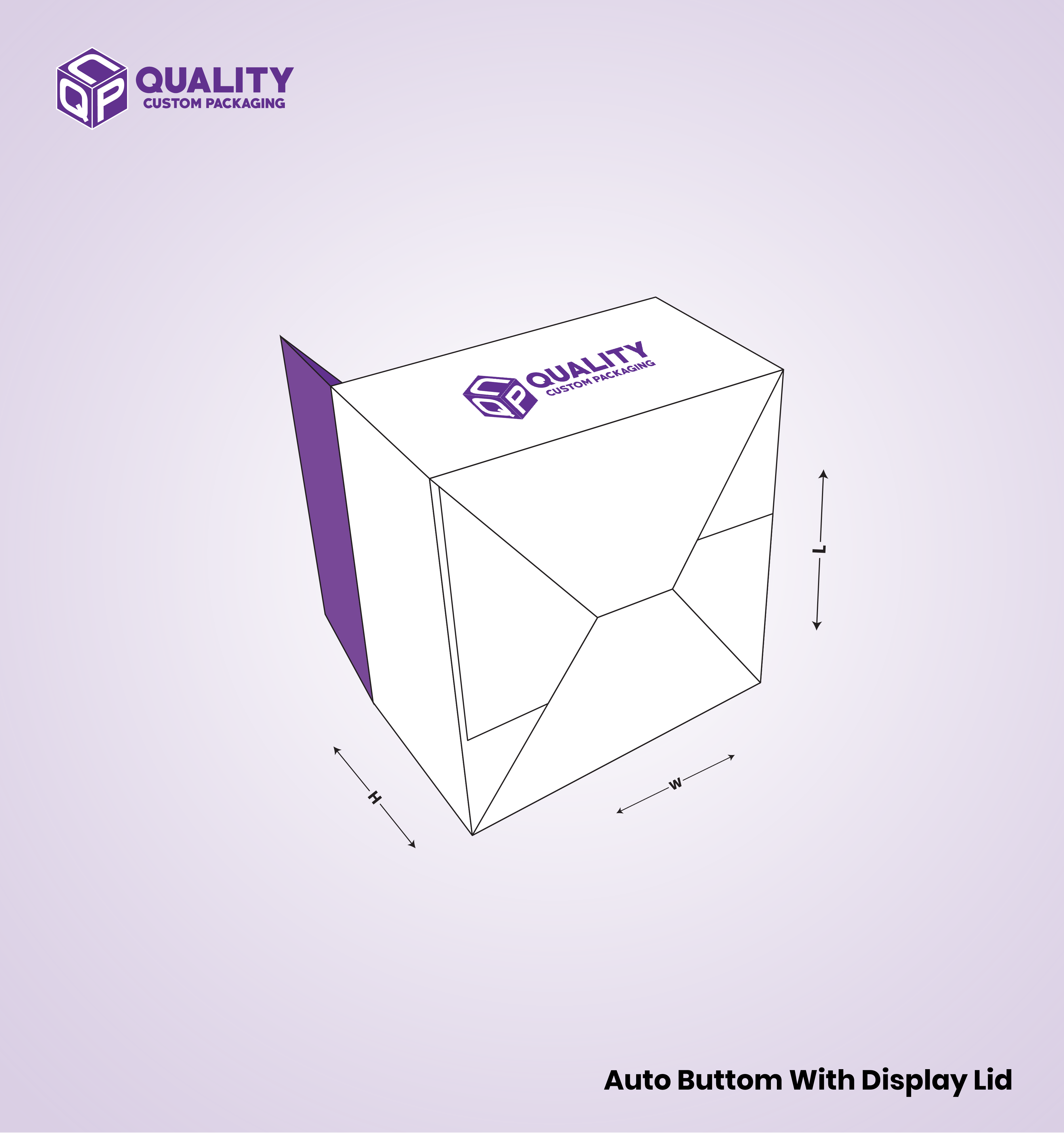 1-2-3 Bottom Display Lid