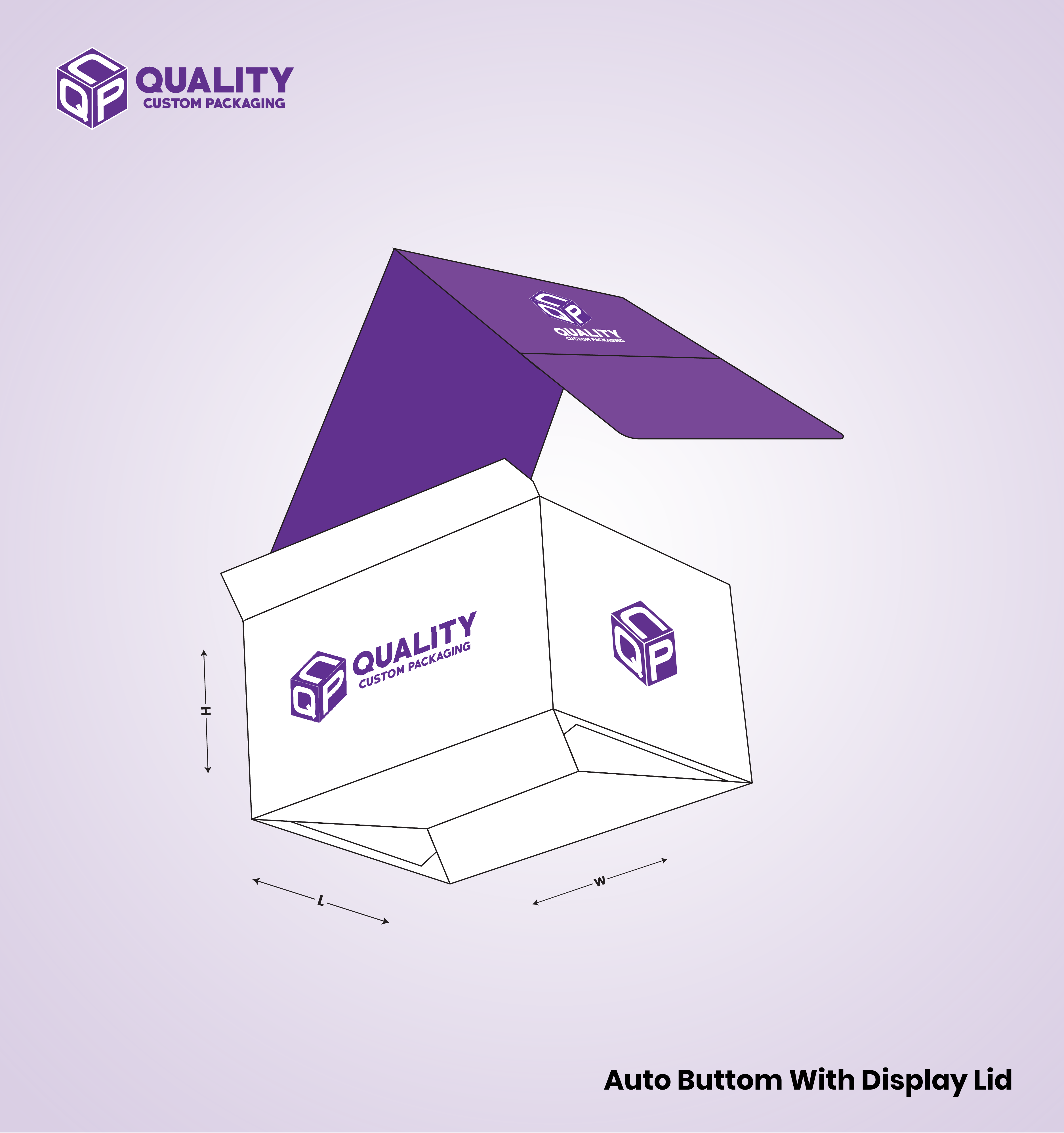 1-2-3 Bottom Display Lid