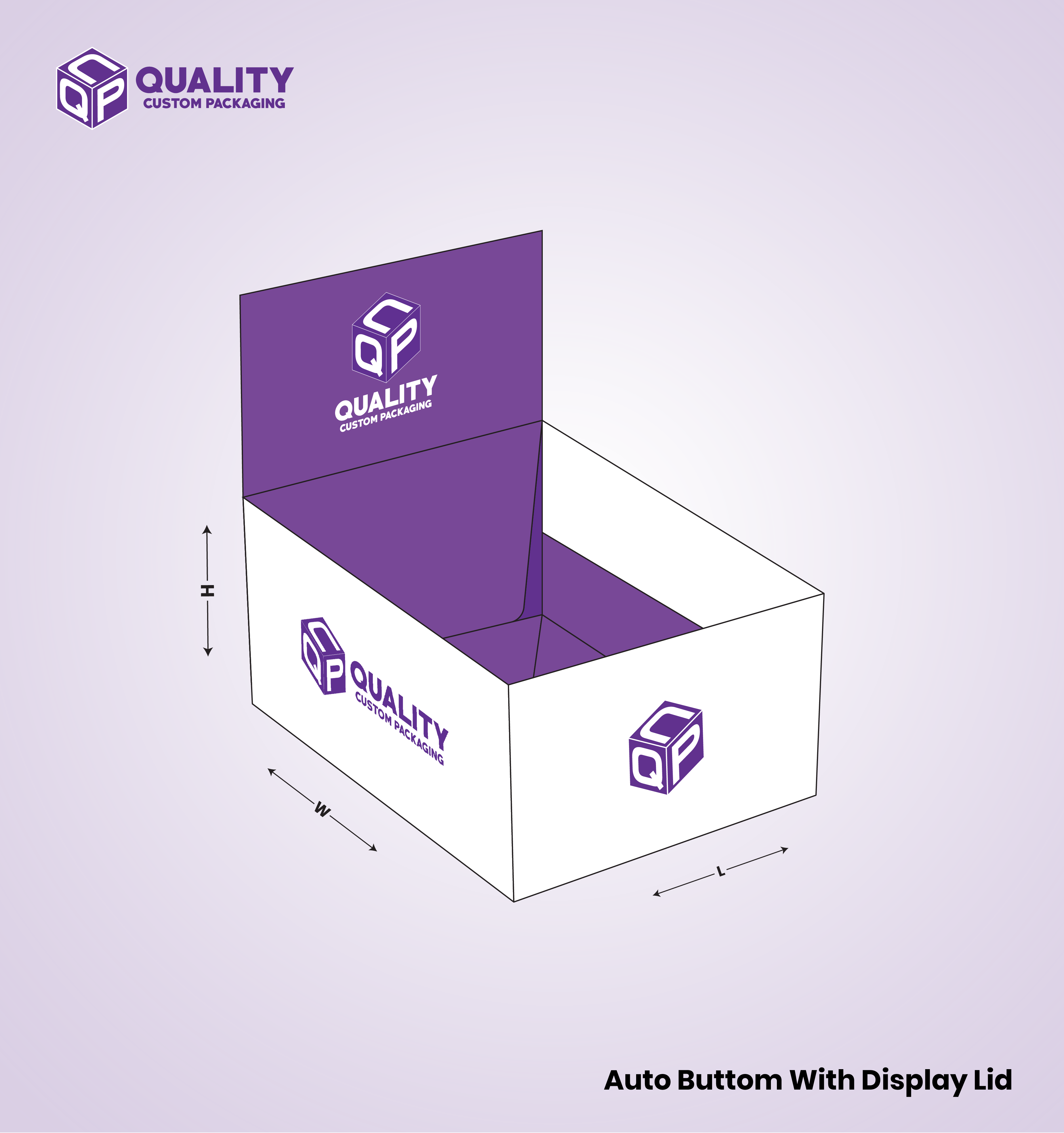 1-2-3 Bottom Display Lid