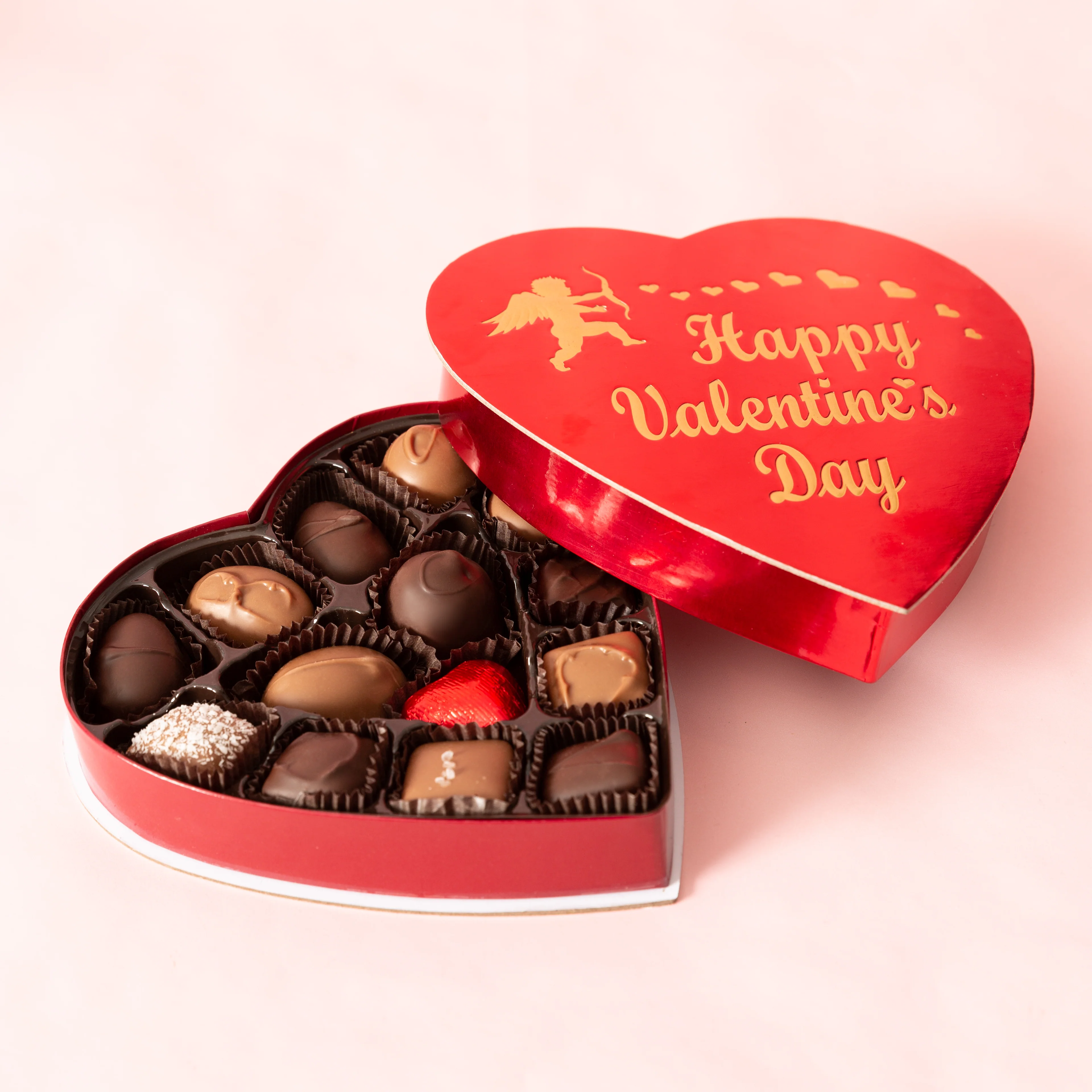 Valentines Chocolate Heart Boxes