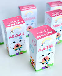 Custom Juice Boxes